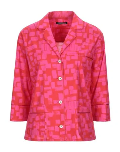 Shop Laura Urbinati Patterned Shirts & Blouses In Red