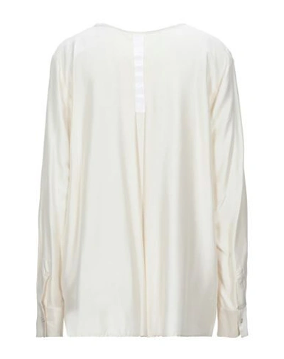 Shop Xacus Blouse In Ivory