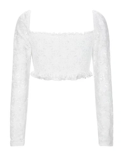 Shop Glamorous Blouses In White