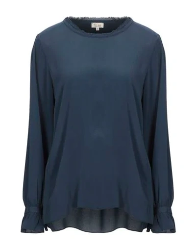 Shop Her Shirt Blouses In Slate Blue