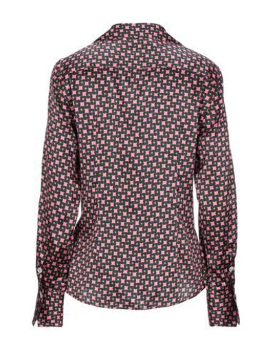 Shop Robert Friedman Patterned Shirts & Blouses In Pink
