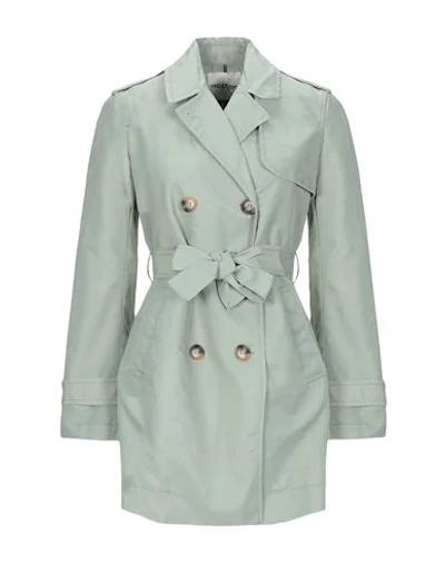 Shop Ottod'ame Overcoats In Light Green