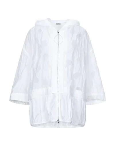 Shop Crea Concept Overcoats In White