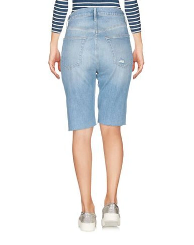 Frame Denim Bermuda In Blue