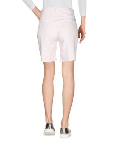 Shop 7 For All Mankind Denim Shorts In Pink