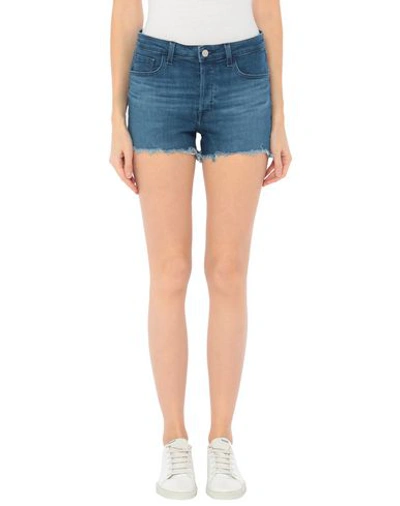 Shop J Brand Denim Shorts In Blue
