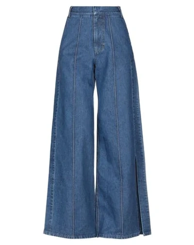 Shop Ksenia Schnaider Jeans In Blue