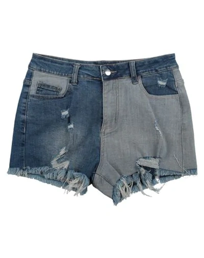 Shop Tpn Denim Shorts In Blue