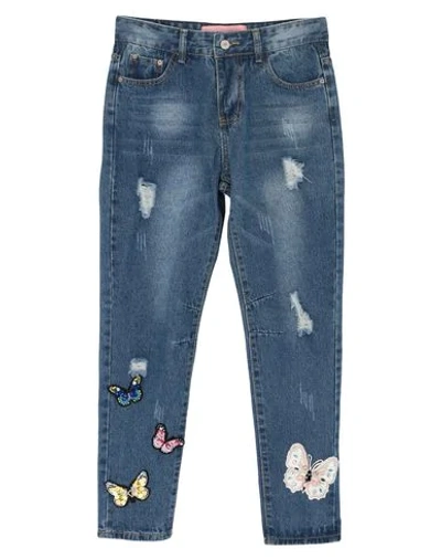 Shop Amuse Denim Pants In Blue