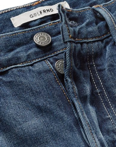 Shop Grlfrnd Woman Jeans Blue Size 32 Recycled Cotton