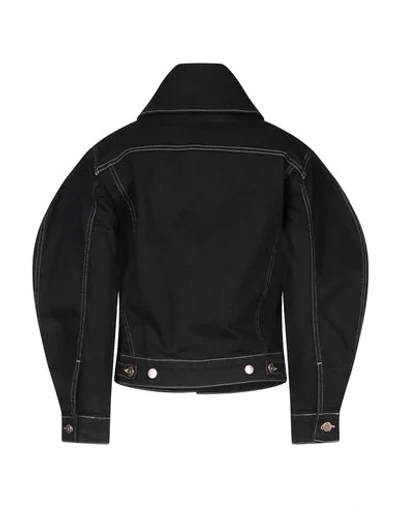 Shop Aalto Denim Outerwear In Black