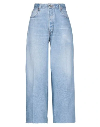 Shop Re/done With Levi's Jeans In Blue
