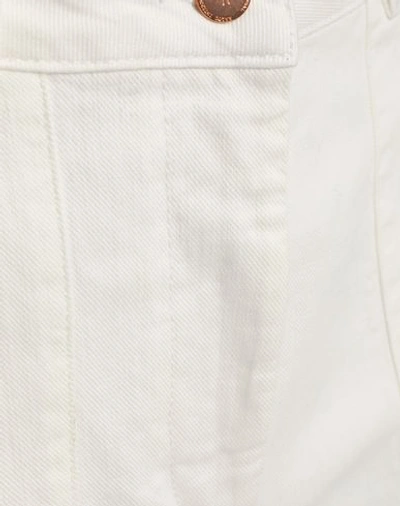 Shop Aalto Woman Jeans White Size 2 Cotton, Elastane