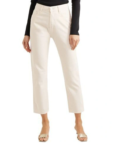 Shop Casasola Jeans In Ivory