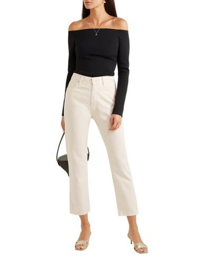 Shop Casasola Jeans In Ivory