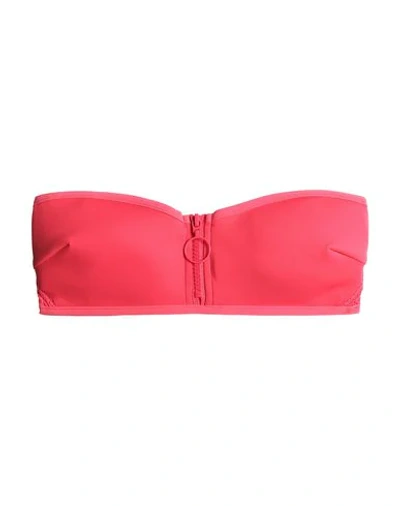 Shop Stella Mccartney Bikini Tops In Fuchsia