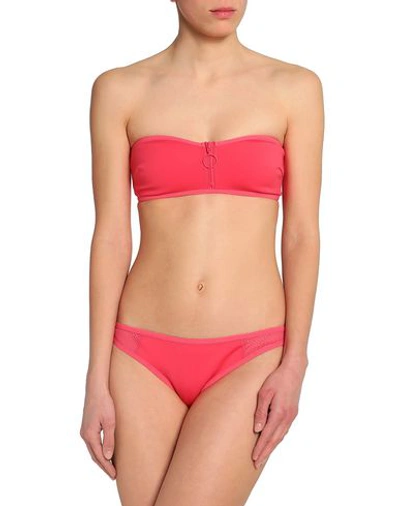 Shop Stella Mccartney Bikini Tops In Fuchsia