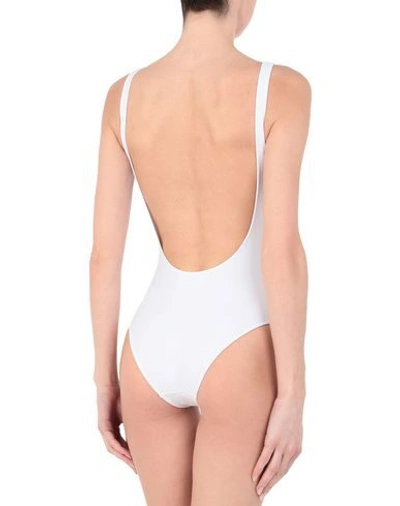 Shop Iceberg One-piece Swimsuits In White