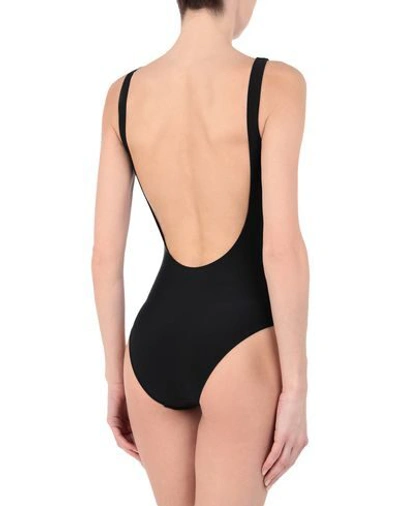 Shop Iceberg One-piece Swimsuits In Black