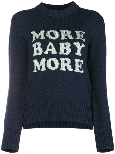 Shop Christopher Kane More Baby More' Knit In Black