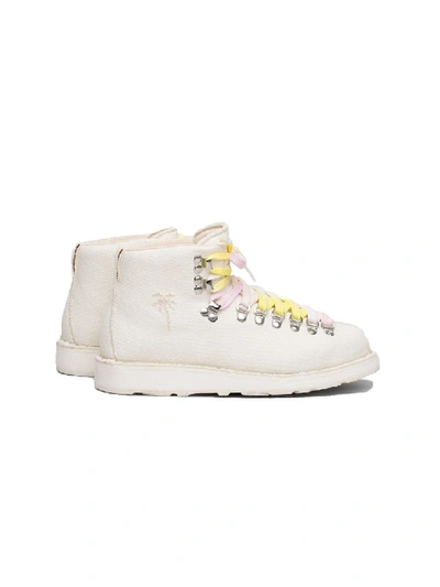 Shop The Elder Statesman Diemme X  Psychedelic Hiker Boots In White