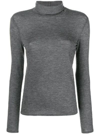 Shop The Row Margita Turtleneck Sweater In Grey