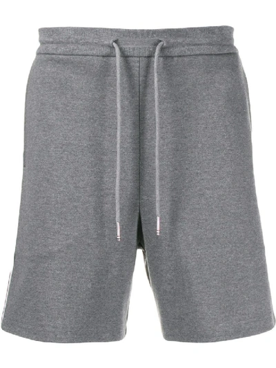 Shop Thom Browne Grey Mid-thigh Shorts