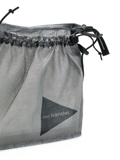 Shop And Wander Cuben Fiber Sacoche Bag In Grey