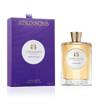 Shop Atkinsons Amber Empire Eau De Toilette (100ml) In White