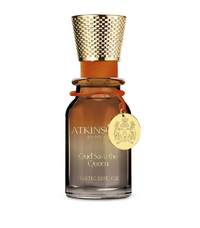 Shop Atkinsons Oud Save The Queen Mystic Essence Perfume Oil (30ml) In White