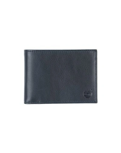 Shop Timberland Wallet In Dark Blue