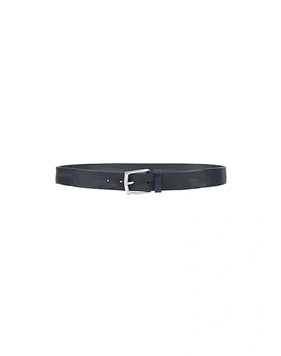 Shop Andrea D'amico Leather Belt In Black