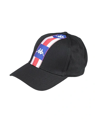 Shop Kappa Hat In Black