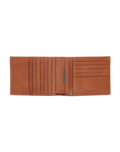 Shop Piquadro Wallet In Brown