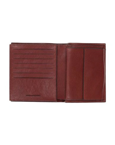 Shop Piquadro Wallet In Brown