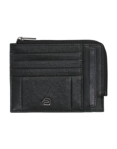 Shop Piquadro Wallet In Black