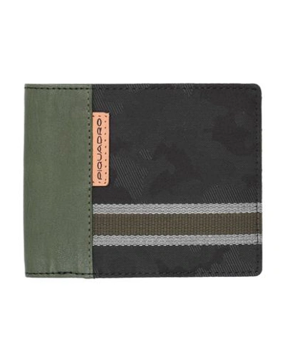 Shop Piquadro Wallet In Military Green