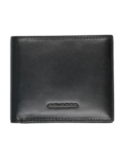 Shop Piquadro Wallet In Black