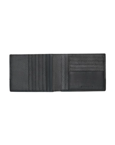 Shop Piquadro Wallet In Black