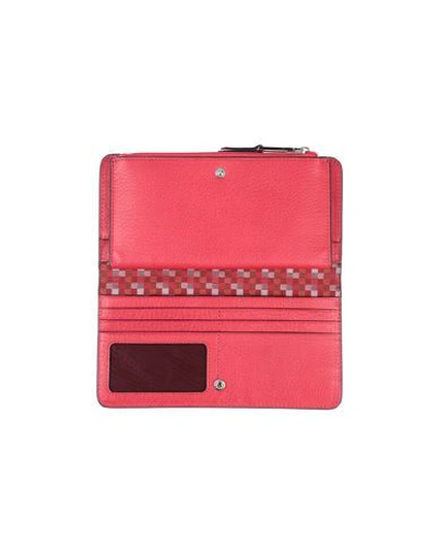 Shop Piquadro Wallets In Red