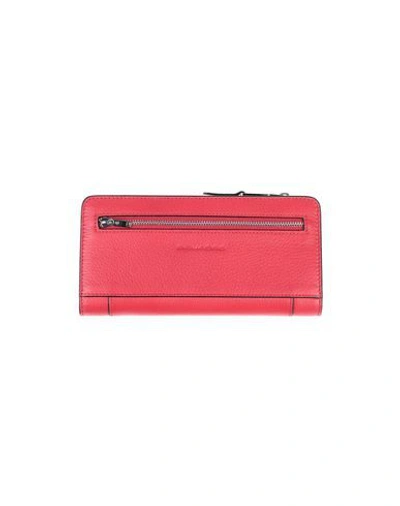 Shop Piquadro Wallets In Red