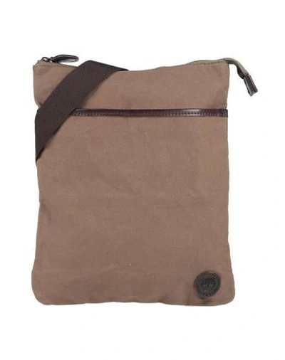 Shop Timberland Cross-body Bags In Khaki