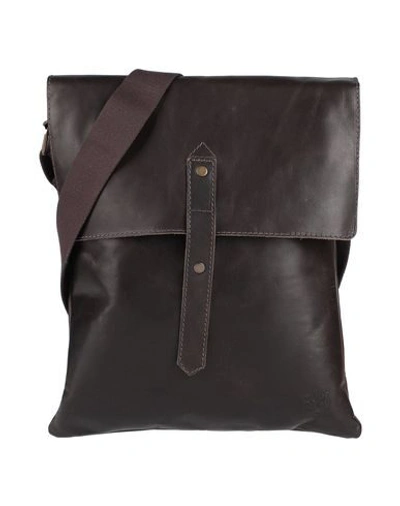 Shop Timberland Cross-body Bags In Dark Brown