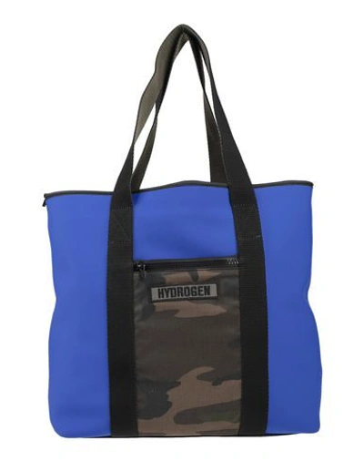 Shop Hydrogen Handbag In Bright Blue