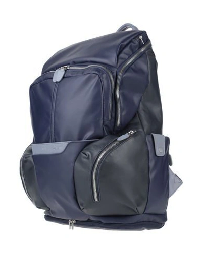 Shop Piquadro Backpacks & Fanny Packs In Blue