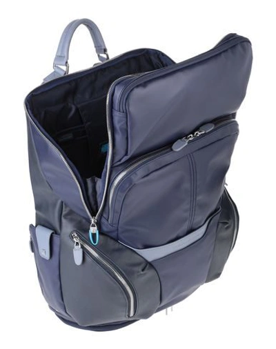 Shop Piquadro Backpacks & Fanny Packs In Blue