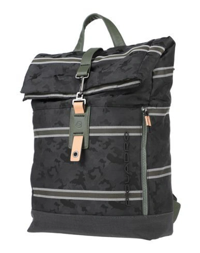 Shop Piquadro Backpacks & Fanny Packs In Steel Grey