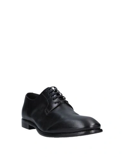 Shop Crispiniano Laced Shoes In Black