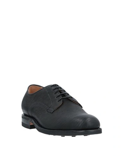 Shop Viberg Laced Shoes In Black