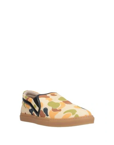 Shop Dondup Sneakers In Light Yellow